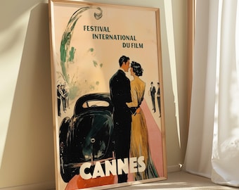 第75回カンヌ国際映画祭のオリジナル公式ポスター。 - Etsy 日本