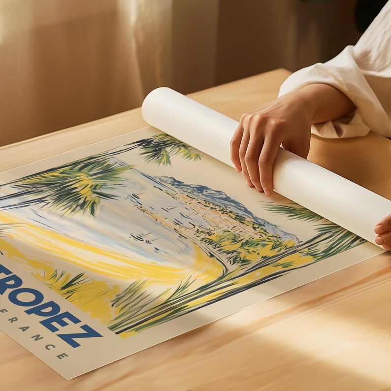 Jamaica Sailboat Beach Travel Tourism Vintage Poster Repro