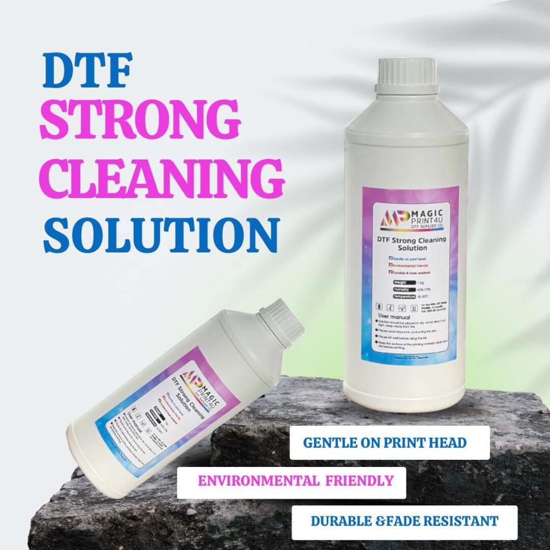 DTF Strong Cleaning Solution - Printhead Maintenance Cleaner for Direct ...