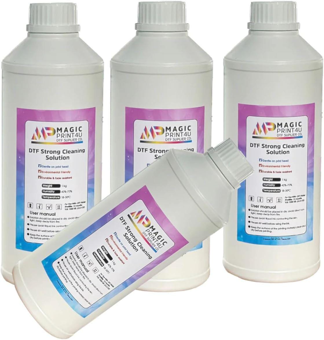 DTF Strong Cleaning Solution 1000ml Printhead Cleaner for DTF Printers ...