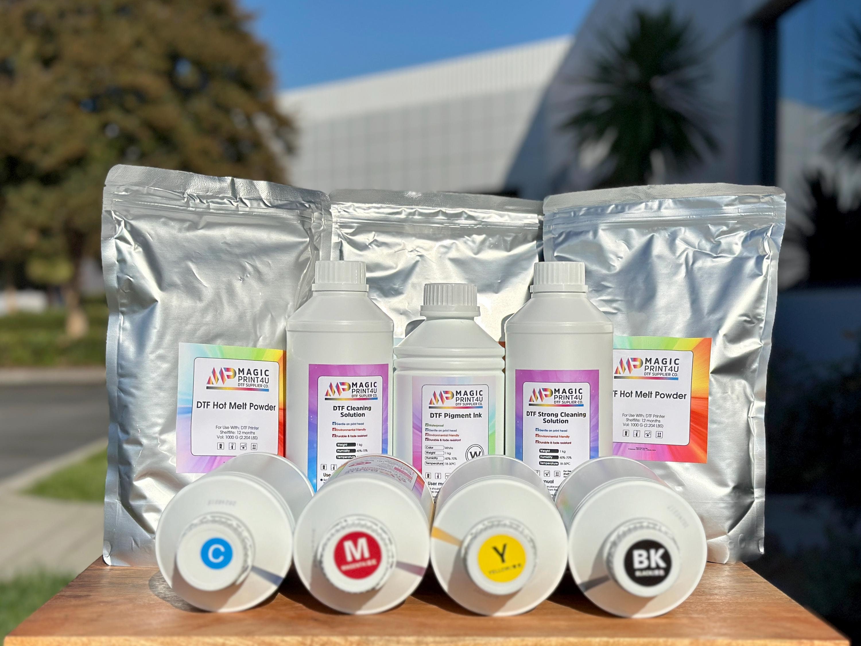 DTF Strong Cleaning Solution 1000ml Printhead Cleaner for DTF Printers ...
