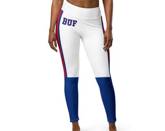 Buffalo-voetballegging, Buffalo-trainingslegging, Gameday-outfit, cadeau voor Buffalo-fan, Buffalo-voetbalbroekje