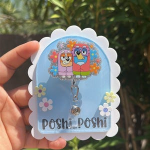 Pediatrics badge reel, cute, dog badge reel, nurse badge reel, pediatric badge reel, cute animal badge, retractable badge reel