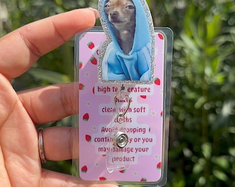 Meme dog badge reel | funny meme badge reel | Nurse badge reel | retractable badge reel | student Nurse gift | coworker gift |cute badge