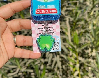 Vicks Badge Reel, Ponte Vicks Badge Reel, Spanish Vicks Badge Reel, Latino badge reel, frog id holder