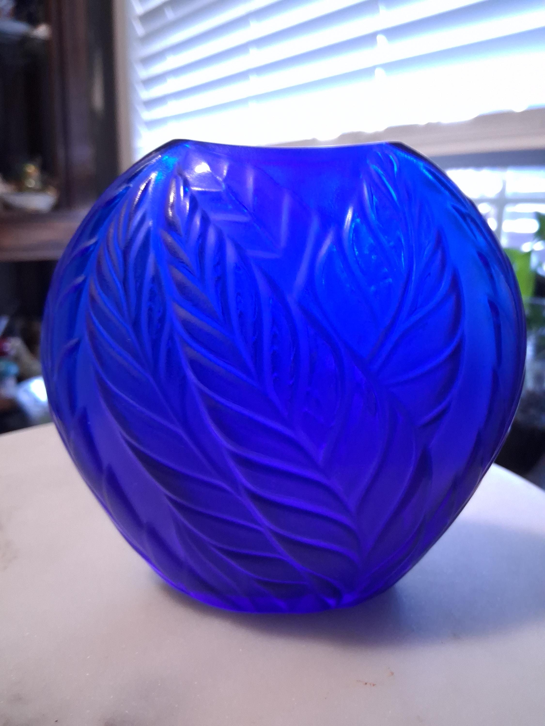 Lalique Crystal Vase - Etsy