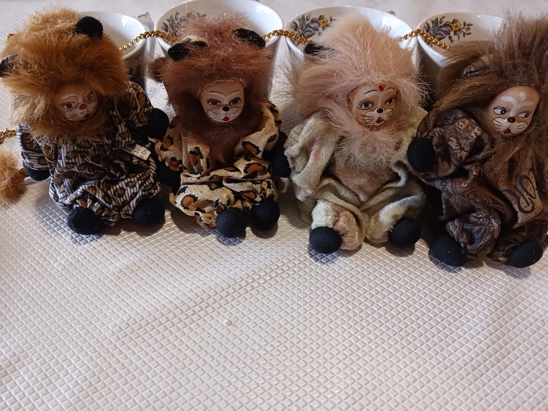 A ピエロ 猫 インテリア アンティーク