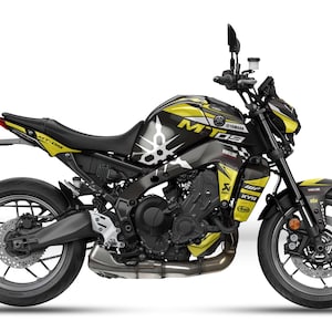 Kit grafico personalizzato Yamaha MT-09 / Decalcomanie per moto di alta qualità 2021-2024 / Grafica MT-09