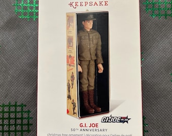 Enfeite de Natal GI Joe Hallmark Keepsake de 2014