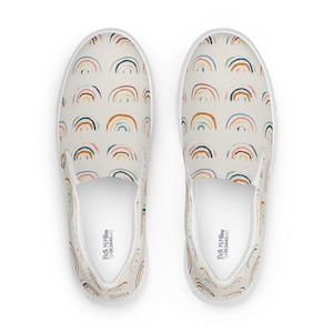 Boho Rainbows Damen Slip-On Canvas Schuhe