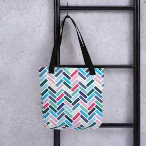 Herringbone Tote bag - Cool