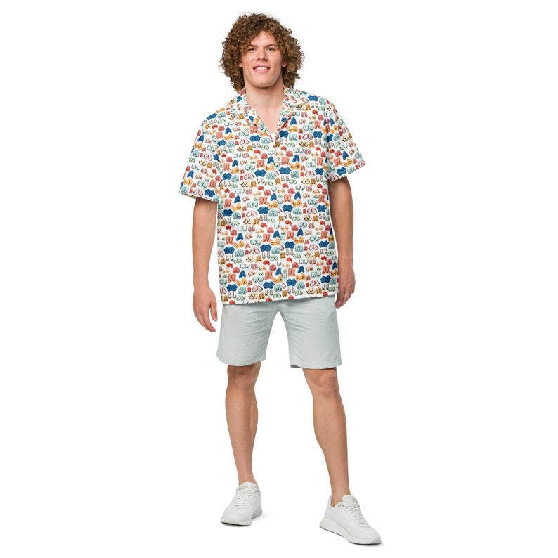 Boobs Hawaiian Shirt - The ONLY licensed seller of this print on the internet! - Woman's Chest/Breasts