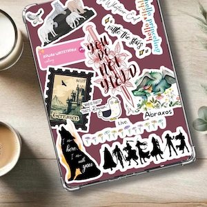 Throne of Glass Kindle Inserts [3] | Printable PDFs | Fits Kindle Paperwhite 10th & 11th gen - Oasis - Basic