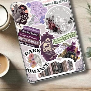 Dark Romance Kindle Inserts [3] | Printable PDFs | Fits Kindle Paperwhite 10th & 11th gen - Oasis - Basic