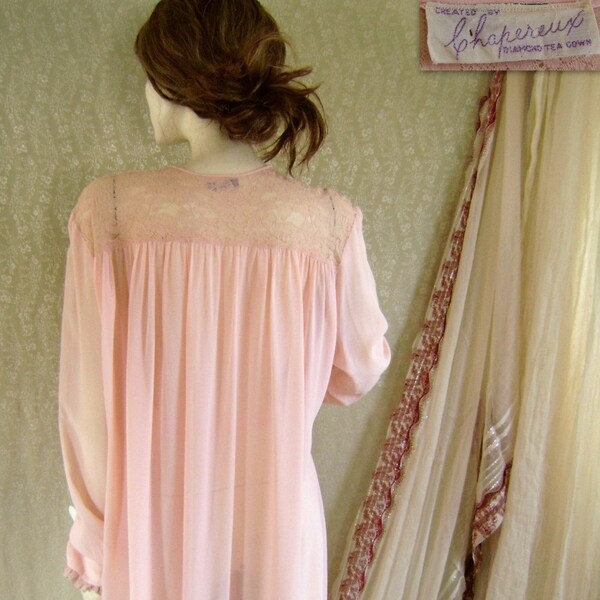 PRETTY in Pink 40s TEA GOWN - for the STARLET in You SZ  M L XL