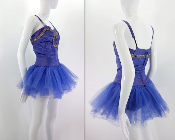 Vintage Dance Dress Ballet Costume Tulle Dance Dre
