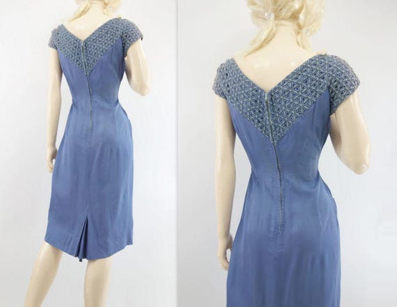 Vintage 60s Dress 60s Wiggle Dress 1960s Dress Co… - image 4