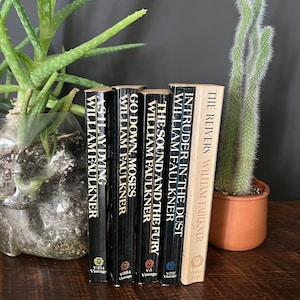 William Faulkner Book Set (5) Classics 1972