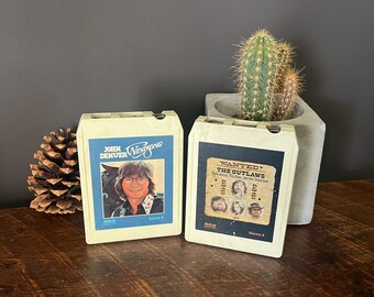 Jon Denver & The Outlaws 8-Track Tape Combo (2) 1975 1976
