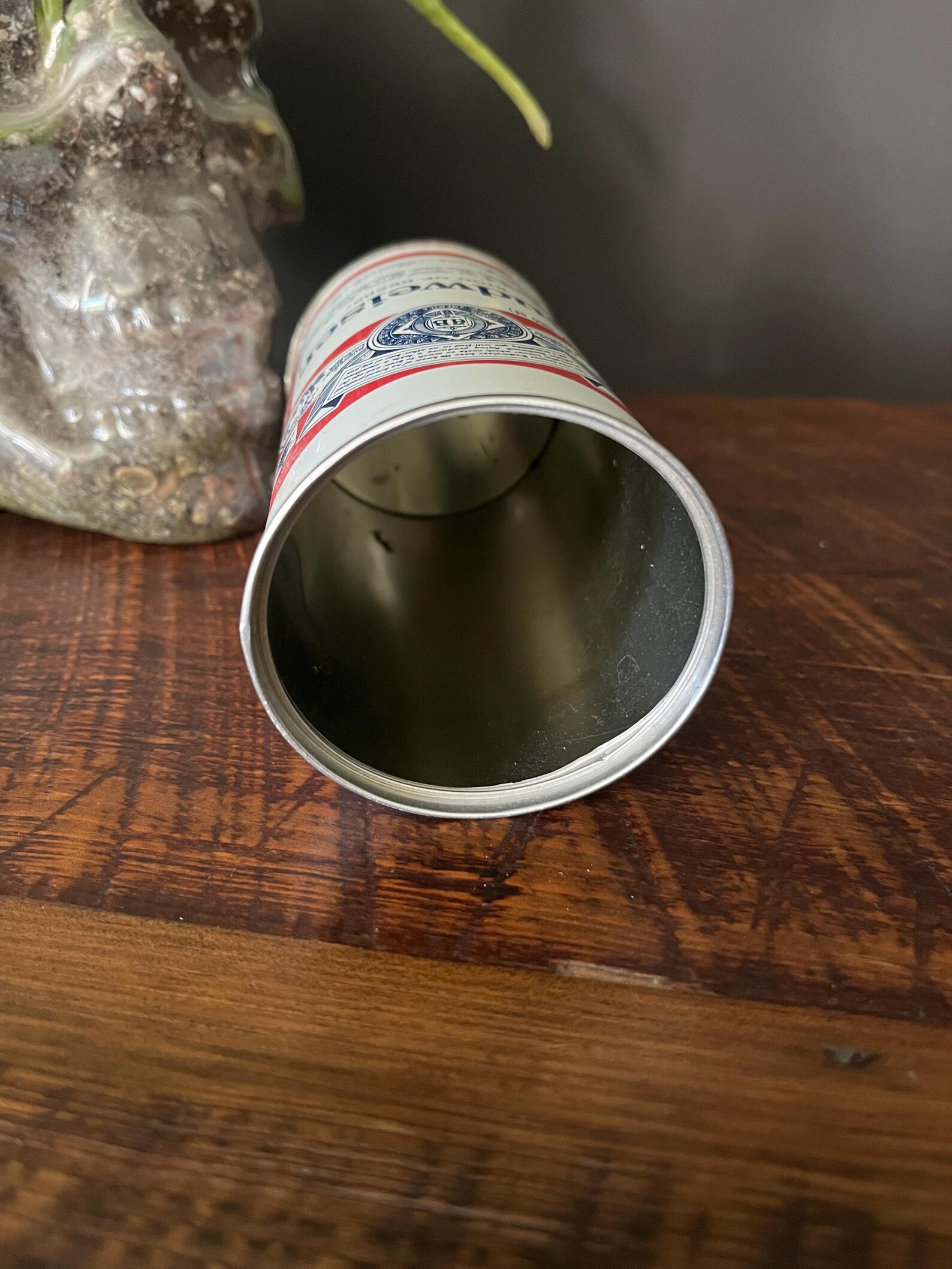 Vintage Budweiser Beer Can With Open Top - Etsy