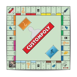 Custompoly Board Game, Customized Game, Personalized Board Game, Custom Board Game , Christmas Gift, Personalized Game, Anniversary Gift