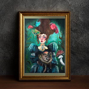 núcleo de hadas, arte acrílico, ilustrativo