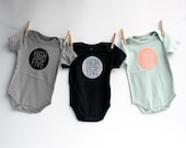 High Five! - Organic Cotton - baby bodysuit - screenprint