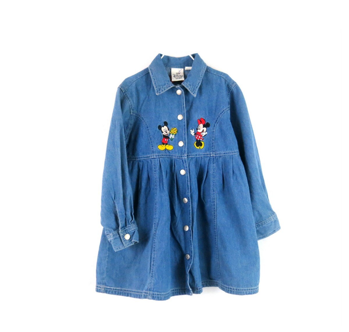 Mickey mouse denim dress hotsell