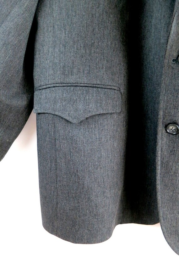 Gray Circle S Suit Coat Cowboy Western Blazer Jac… - image 6