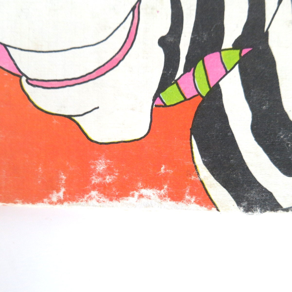 Zip Goes Zebra 1977 Sweet Pickles Hardcover Book Vintage