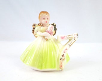 Vintage Josef Originals 7th Birthday Angel Girl Figurine