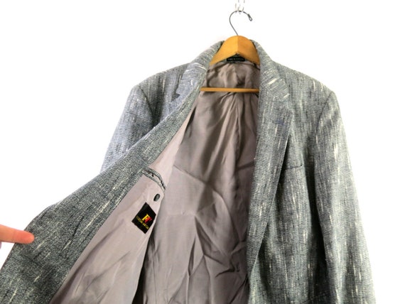 Foreman & Clark Suit Coat Blazer | Vintage 60s Su… - image 3