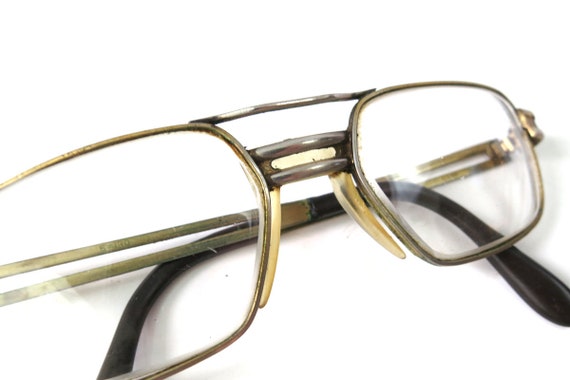 Vintage Eye Glasses Metal Wire Frame Eyeglasses 1… - image 2