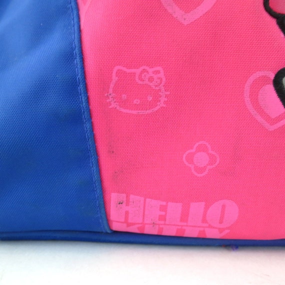 Pink Hello Kitty Duffel Bag Vintage Novelty Tote … - image 3
