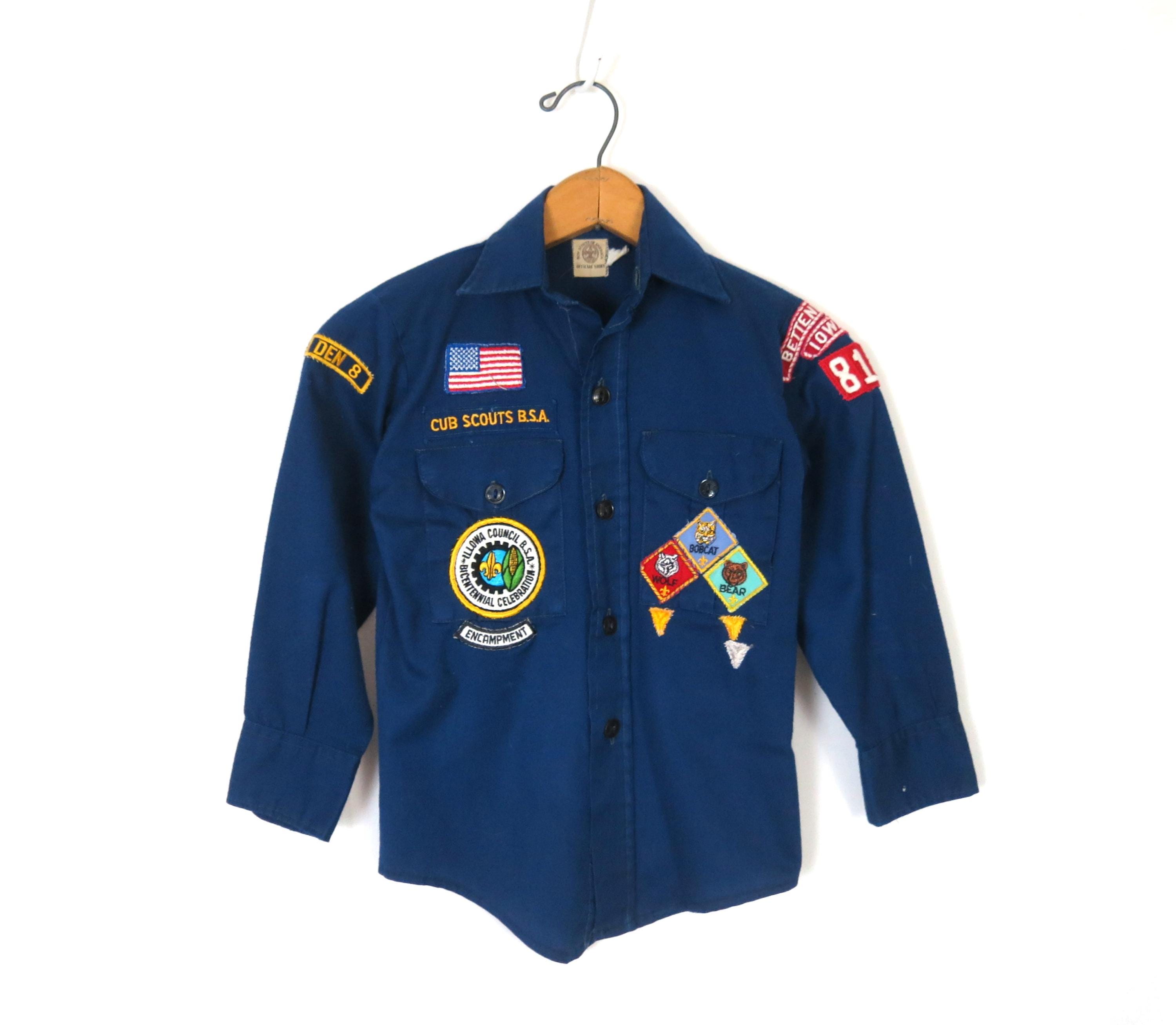 Vintage adult boy scout uniform France