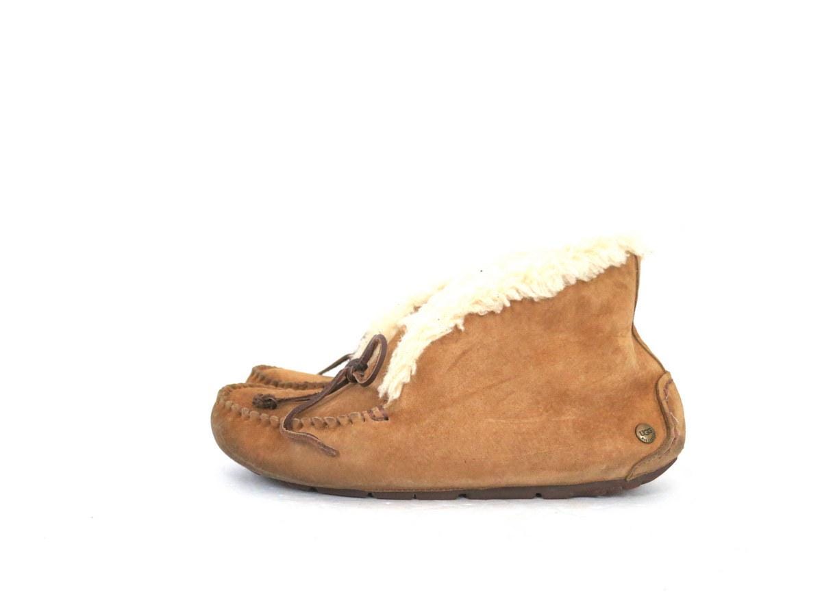 UGG ブラウン スエード スリッパ　25ｃｍ＃39 UGG Slippers Size 36 EU: Refined Comfort