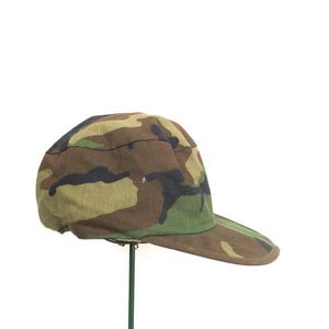 Vintage-Armee-Grün Camo Kappe Herren Camouflage Kampfhut Hipster Unisex Cap