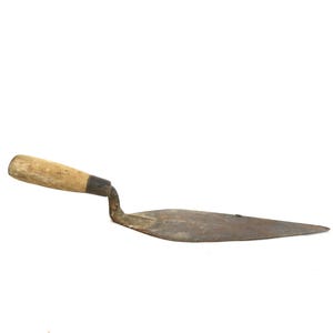 thumbnail image 2 of RST London Pattern Pointing Trowel | Carbon Steel Blade With Wood Handle 2 of 5