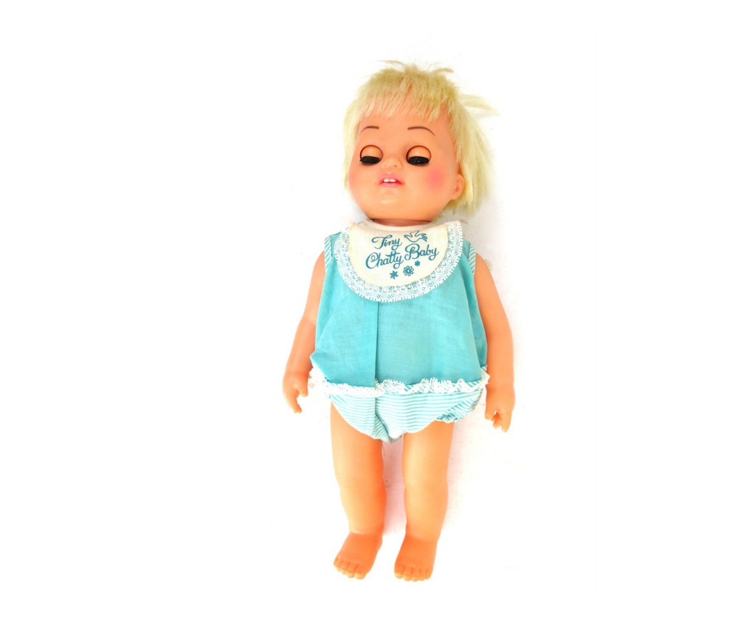 1960s Chatty Baby Doll / Vintage Talking Pull String Doll in Etsy