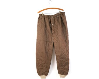 quilted thermal underwear