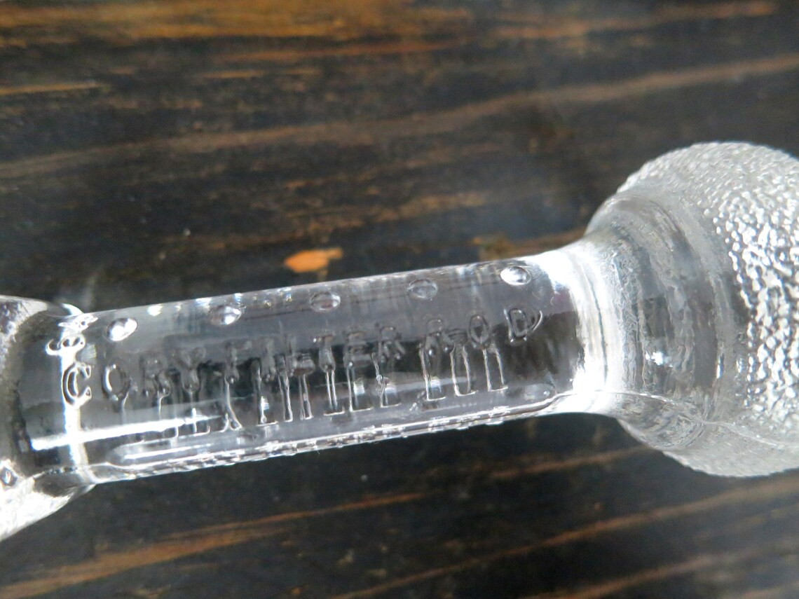 L Rod Pyrex Vintage Antique Glass Pyrex Flameware Detachable Handle & Cory Glass ...
