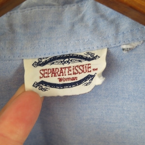 avec appliqués Farmer Pigs Chemise boutonnée surdimensionnée chemise vintage Crafty Cottagecore Taille Plus pour femmes 2X image 2