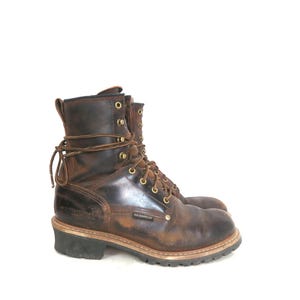 Vintage Work Boots - Etsy