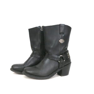 Vintage Harley Davidson Boot - Etsy