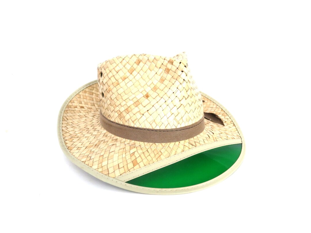 Vintage 1970s Heart Straw Hat