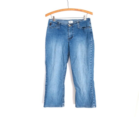 90s Vintage Capri MUDD Jeans Women's Mid Rise Summer Pants Size