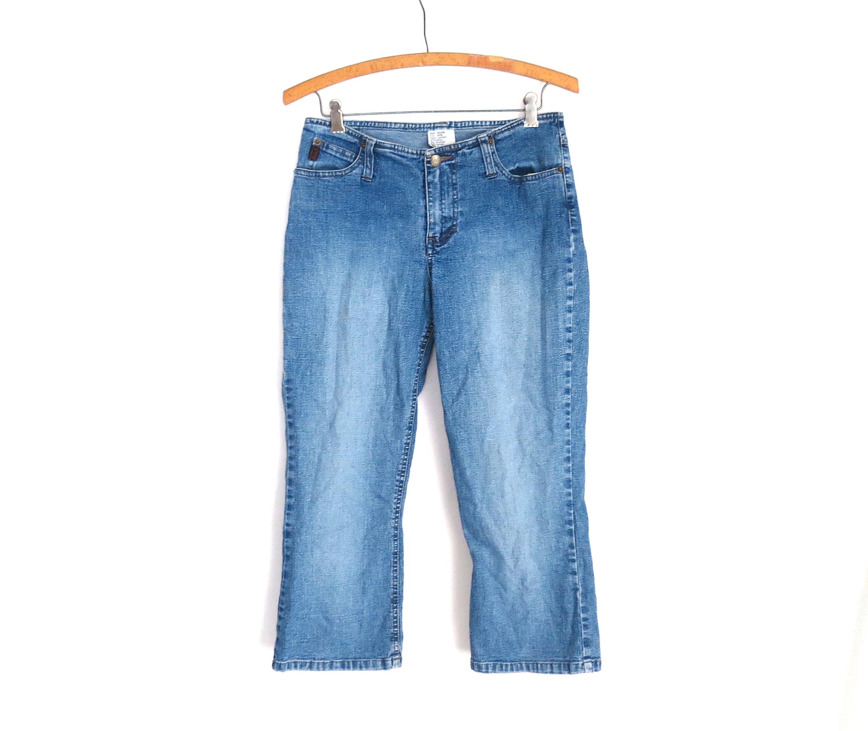 90s Vintage Capri MUDD Jeans Women's Mid Rise Summer Pants Size