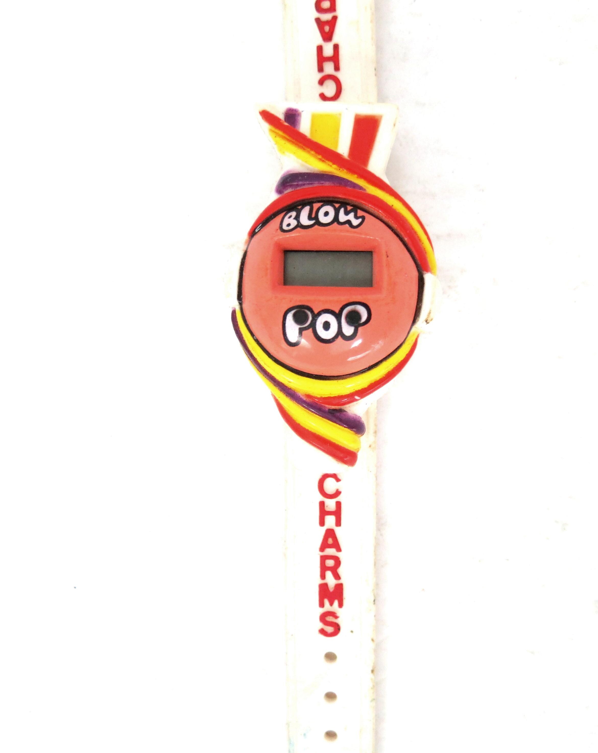 Vintage 1980s Charms Blow Pop Digital Watch - Untested- Retro