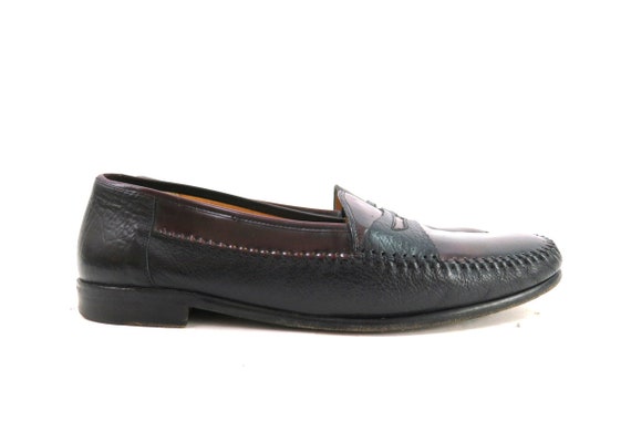Brown Leather Deck Shoes Vintage Magnanni Shoes Brown… - Gem