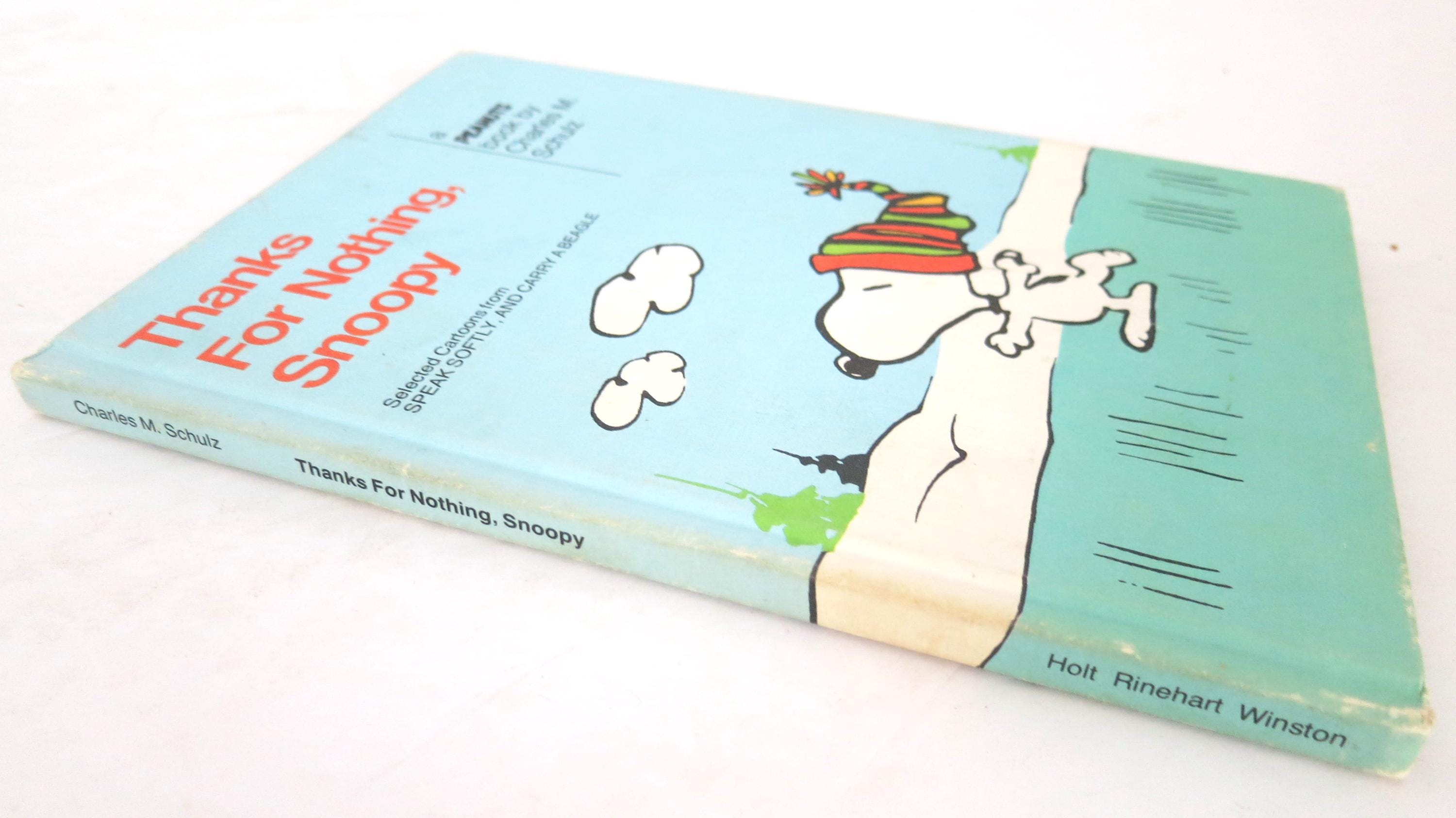 Vintage 1975 Thanks for Nothing Snoopy, Charlie Brown Weekly